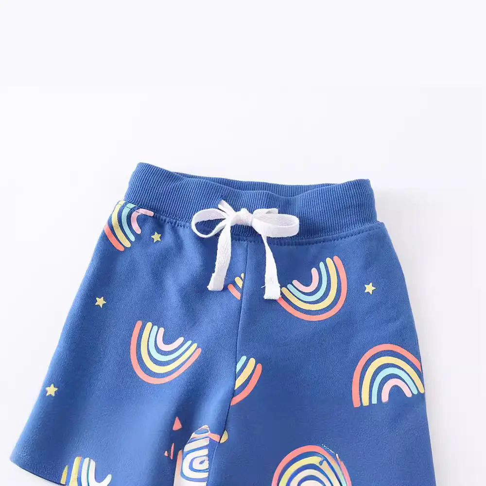 Kids Cotton Rainbow Pants Boys Autumn Winter