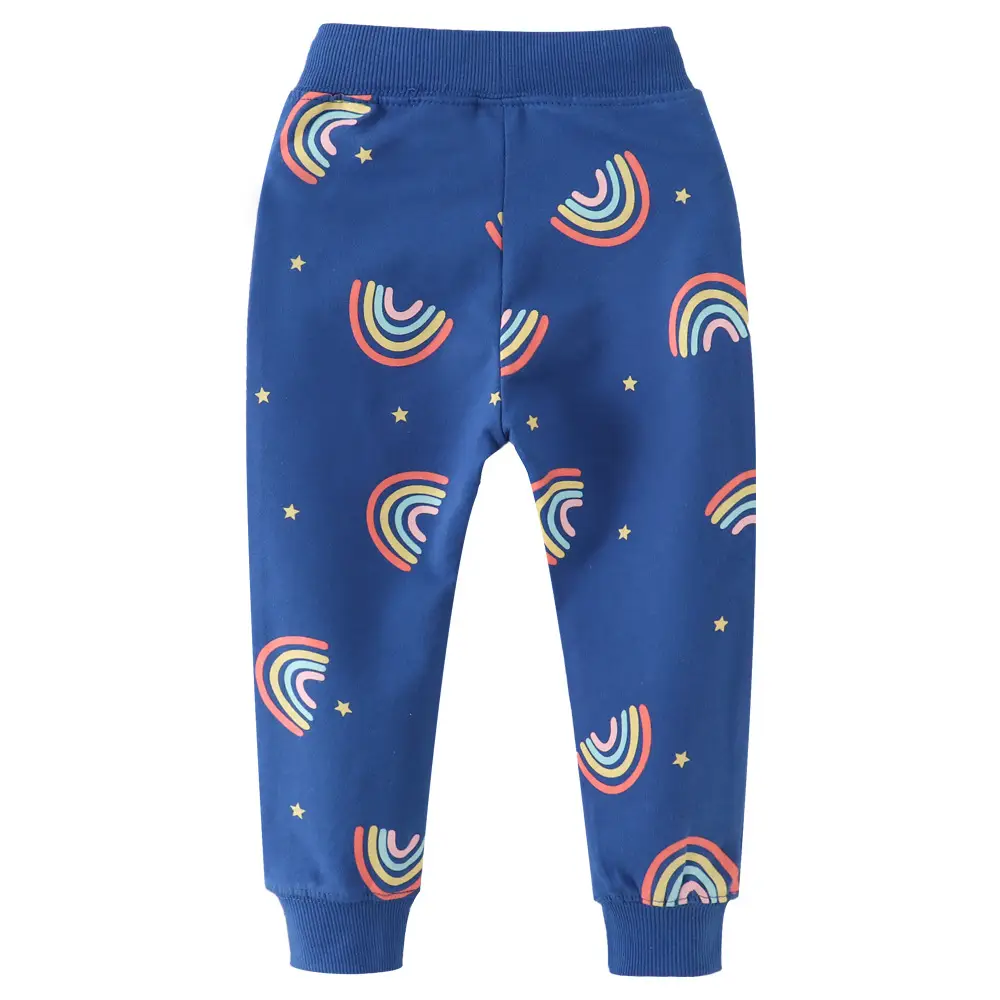 Kids Cotton Rainbow Pants Boys Autumn Winter