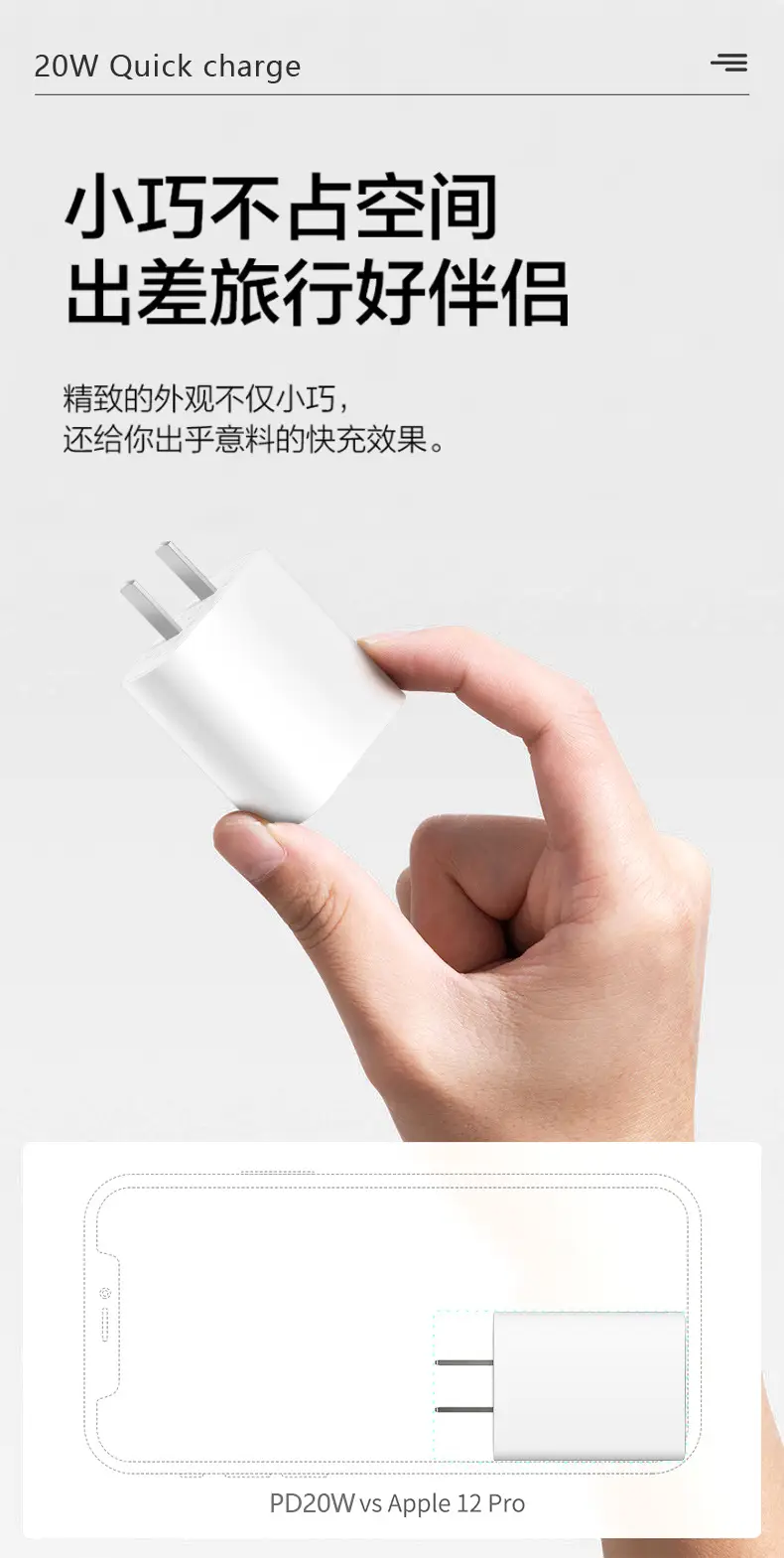 20W Chinese Mobile Charger for Apple iPhone 14 Series — feature 9