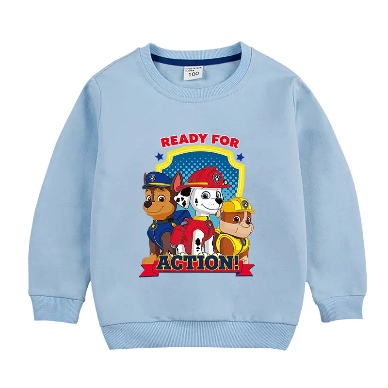 Wangwang Paw Patrol Green Cotton Pullover for Kids - Image 15