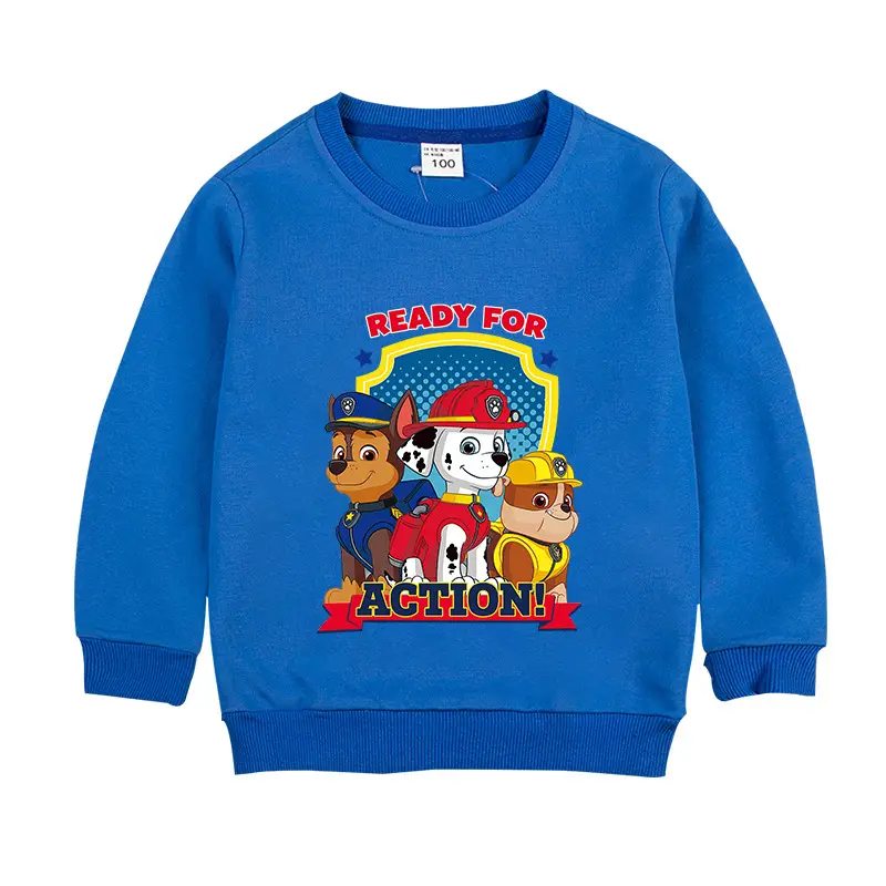Wangwang Paw Patrol Green Cotton Pullover for Kids - Image 10