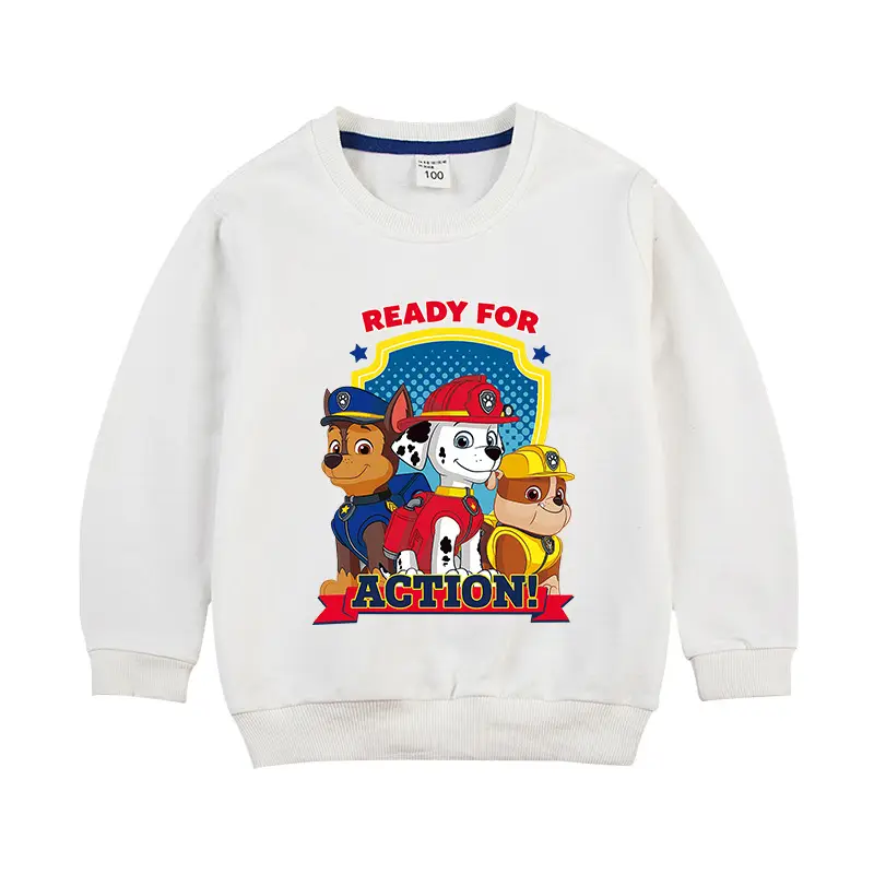 Wangwang Paw Patrol Green Cotton Pullover for Kids - Image 11