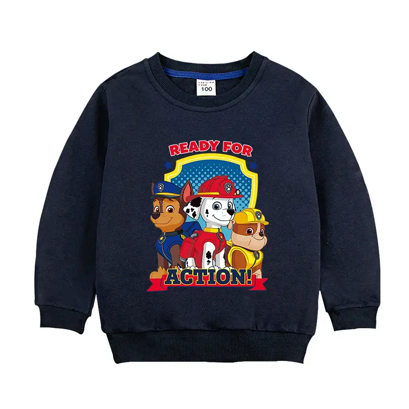 Wangwang Paw Patrol Green Cotton Pullover for Kids - Image 12