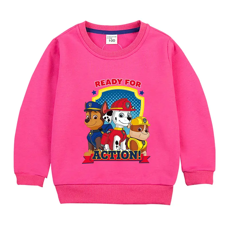 Wangwang Paw Patrol Green Cotton Pullover for Kids - Image 2