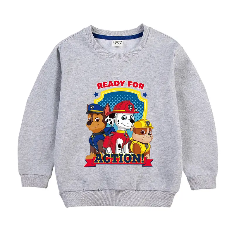 Wangwang Paw Patrol Green Cotton Pullover for Kids - Image 4