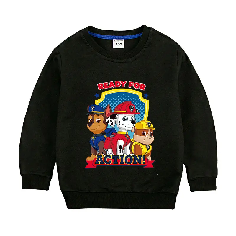 Wangwang Paw Patrol Green Cotton Pullover for Kids - Image 7