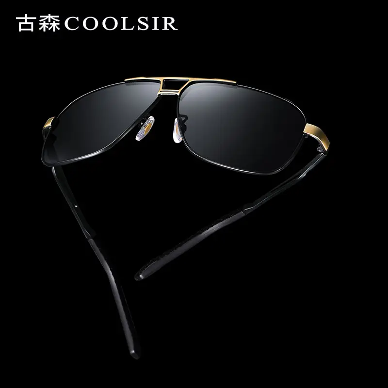 Men Polarized UV400 Sunglasses Black - Image 6
