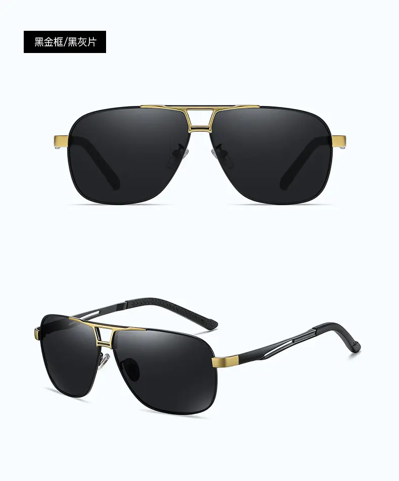 Men Polarized UV400 Sunglasses Black — feature 10