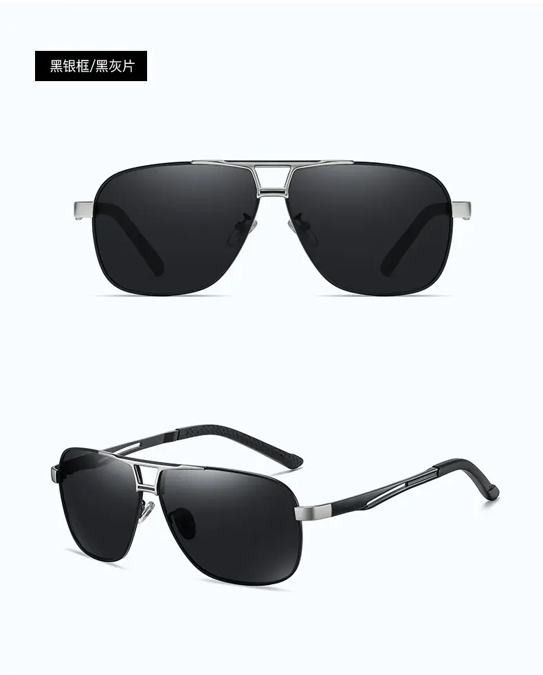 Men Polarized UV400 Sunglasses Black — feature 11