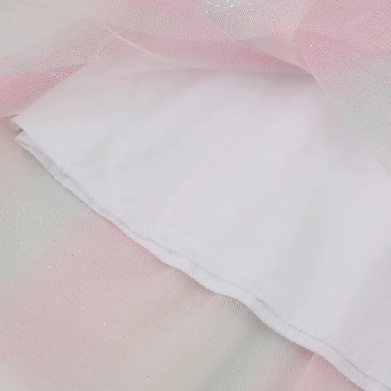 2024 Kids Cotton Printed Skirt Dress White - Image 5