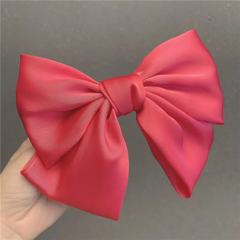 Big Bow Hairpin with Sweet Cyber Clip