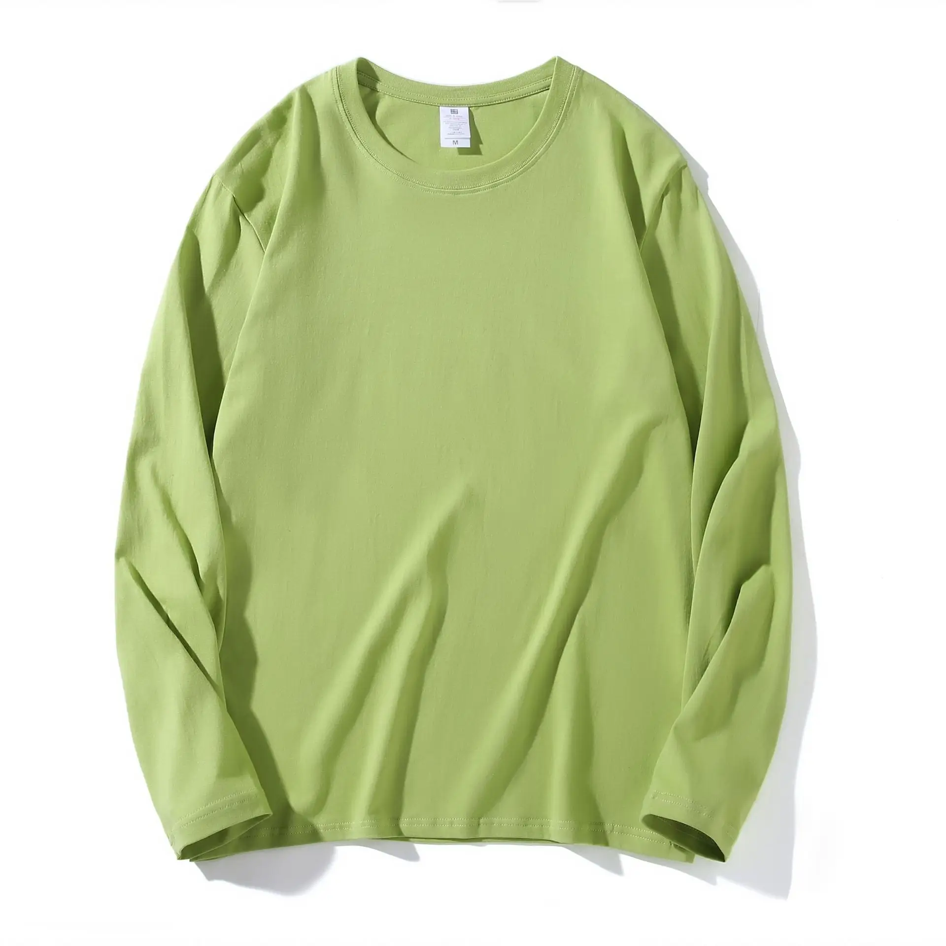 Men's 210g Cotton Crewneck T-Shirt Solid Blue - Image 15