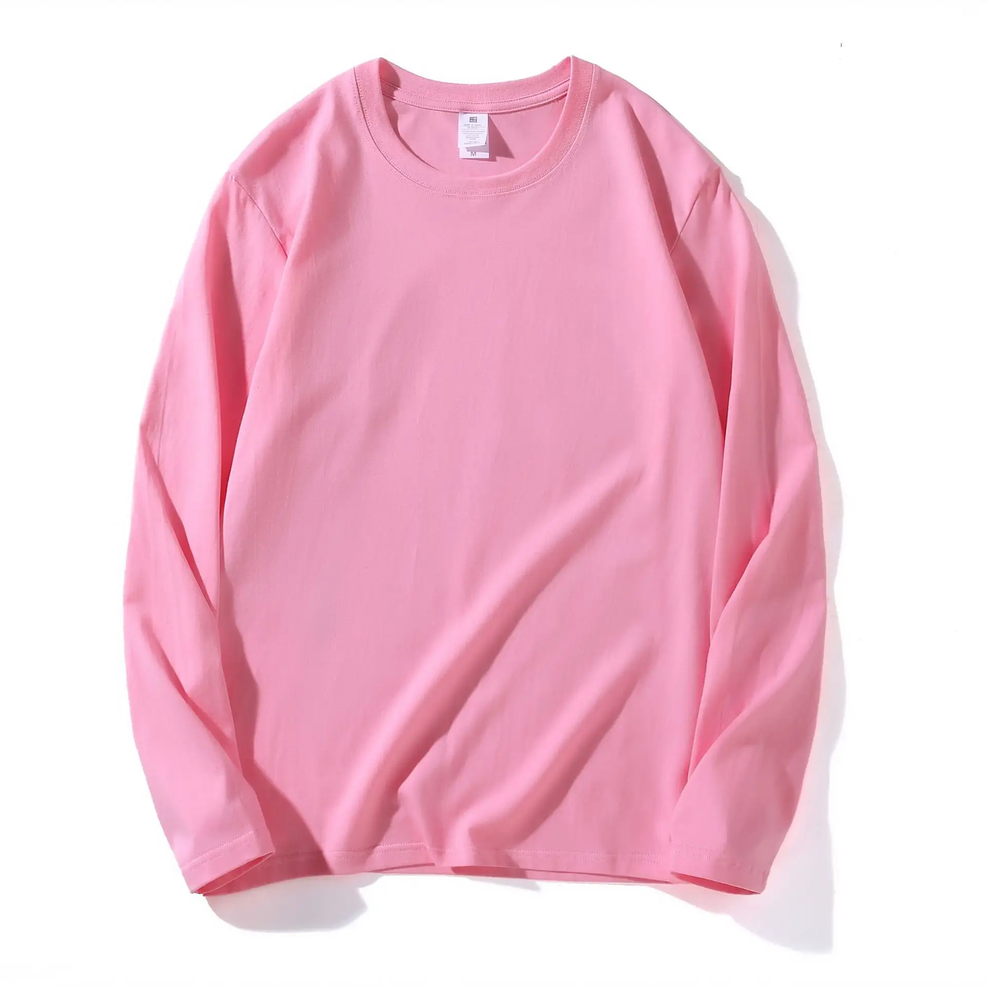 Men's 210g Cotton Crewneck T-Shirt Solid Blue - Image 17