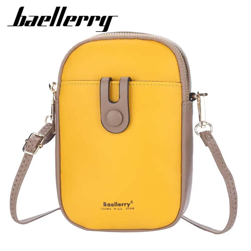 Mini Mobile Phone Bag for Women with Long Strap - Image 3