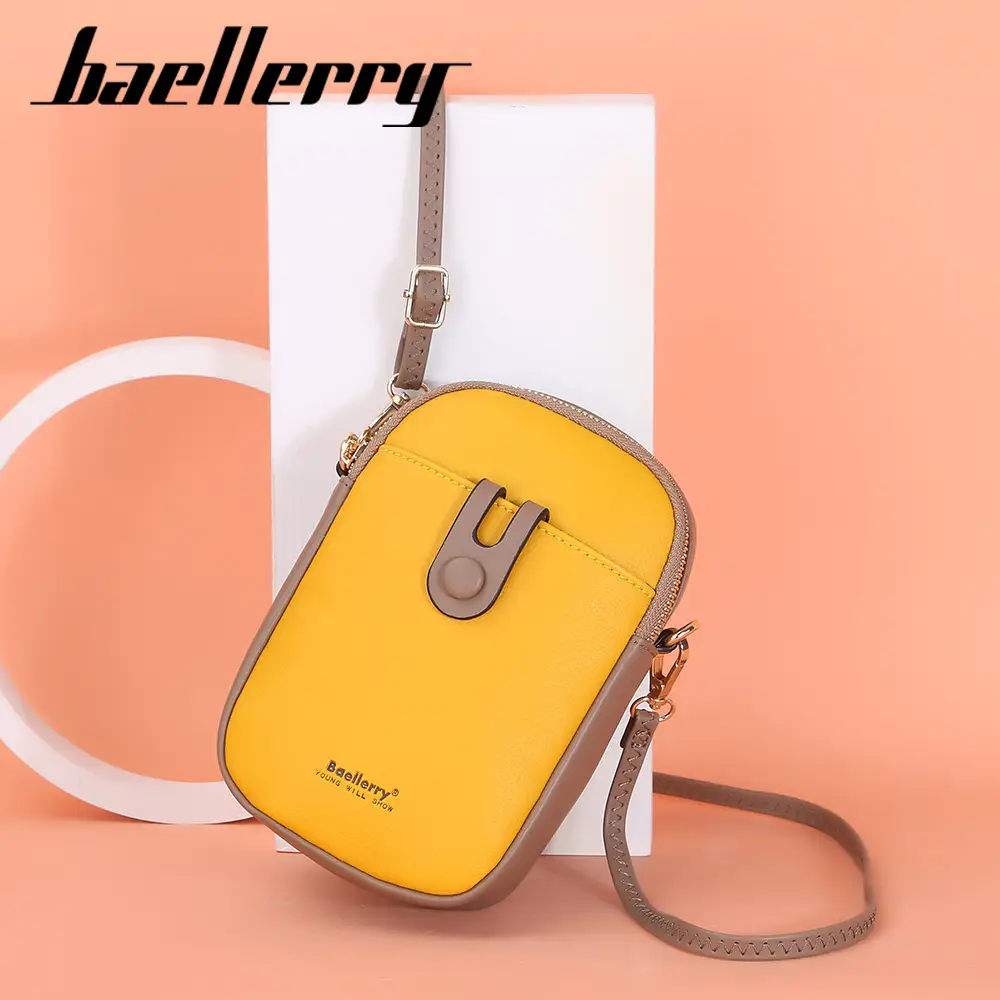 Mini Mobile Phone Bag for Women with Long Strap - Image 5