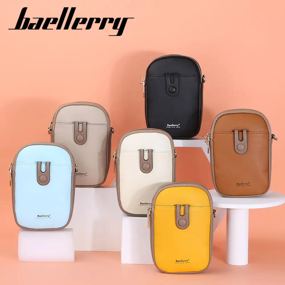Mini Mobile Phone Bag for Women with Long Strap - Image 6