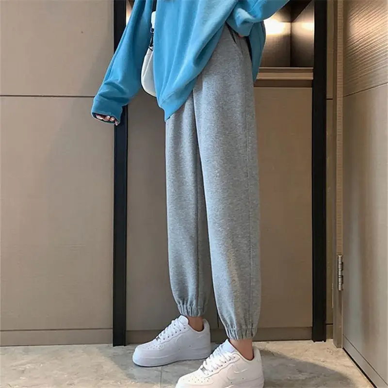Fleece Lined Women's Sweatpants 2025 Winter New Ins - Image 6