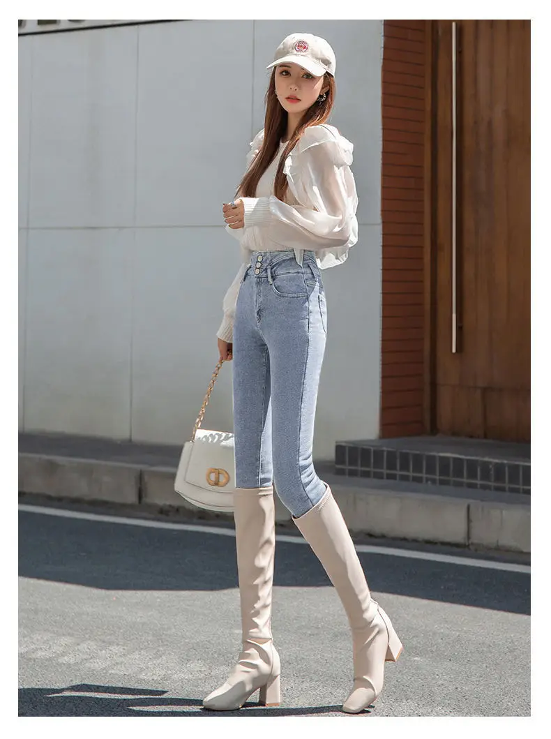 Women Stretch Tight Leggings Slim Fit Pencil Pants Winter 2021 — feature 17