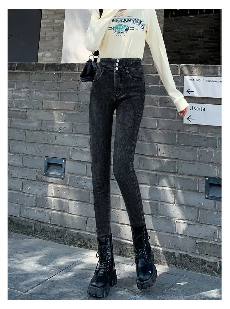 Women Stretch Tight Leggings Slim Fit Pencil Pants Winter 2021 — feature 19