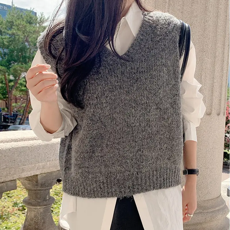 Women White Loose Slim French Shirt Summer - Image 4