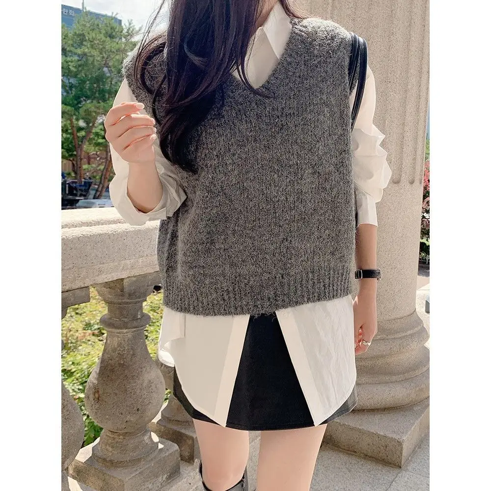 Women White Loose Slim French Shirt Summer — feature 6