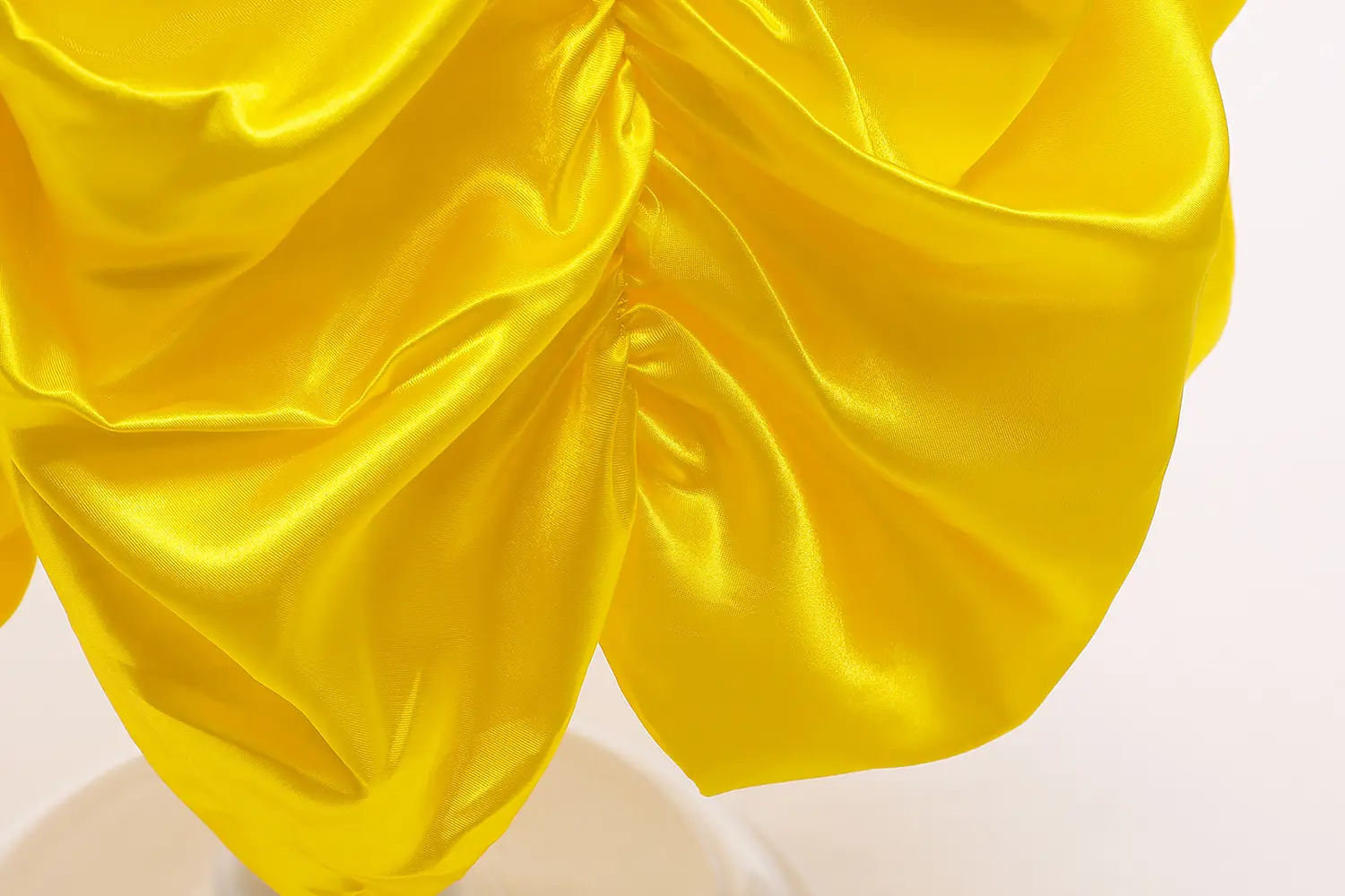 Girls Birthday Dress Yellow Ruffled Skirted Party Gown — feature 12