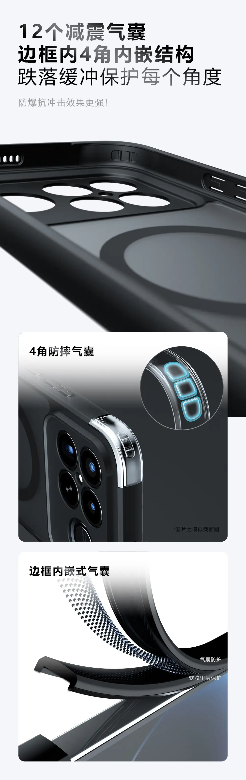 Anti-Fall Magnetic Phone Case for Xiaomi Poco F8 Ultra — feature 4