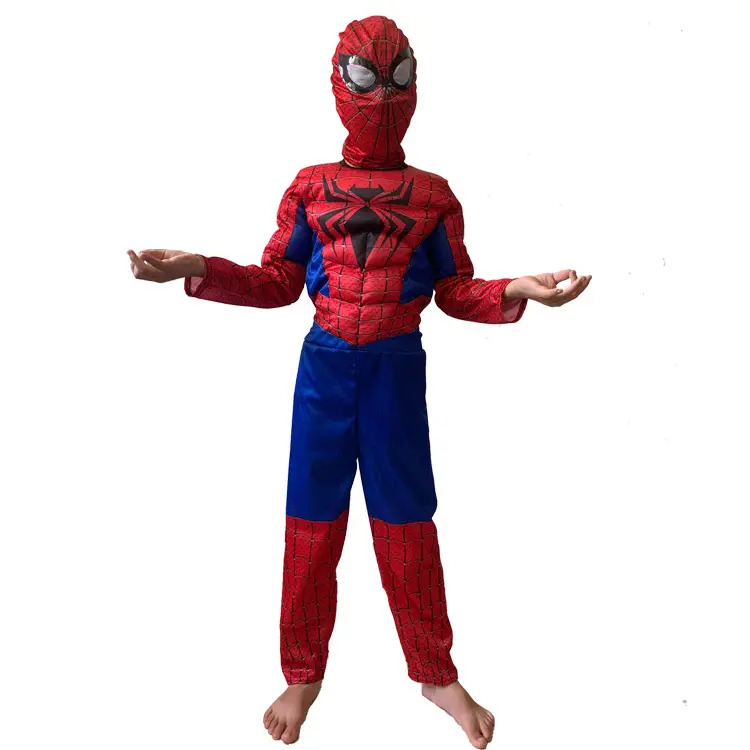 Halloween Costume Child Avengers Captain America Iron Man Superman Spiderman Optimus Prime Muscle Suit
