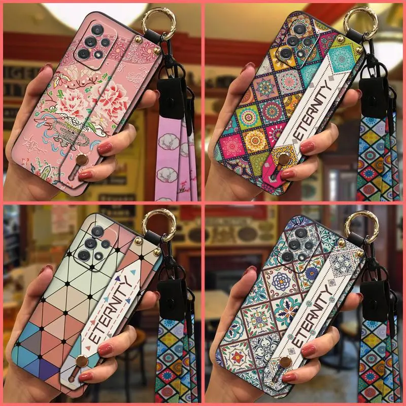 Chinese Style Protective Mobile Phone Case with Wrist Strap