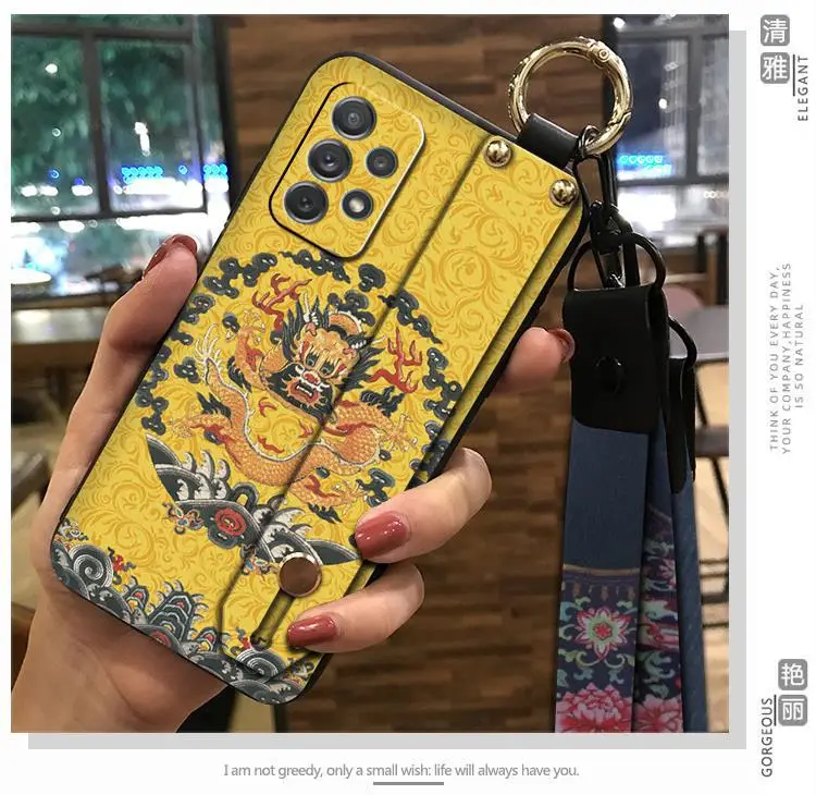Chinese Style Protective Mobile Phone Case with Wrist Strap — feature 10