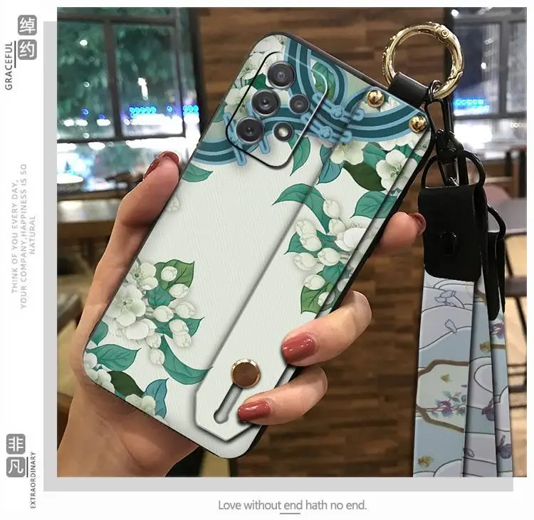 Chinese Style Protective Mobile Phone Case with Wrist Strap — feature 13
