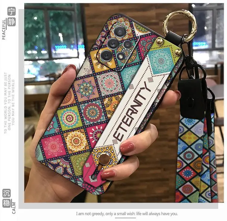 Chinese Style Protective Mobile Phone Case with Wrist Strap — feature 15