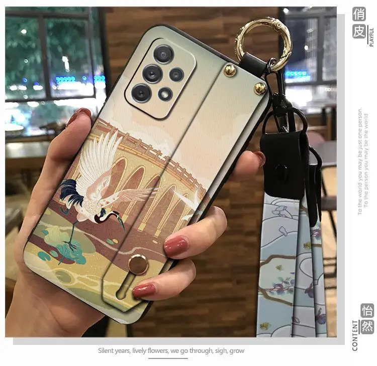 Chinese Style Protective Mobile Phone Case with Wrist Strap — feature 20