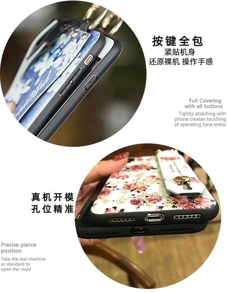 Chinese Style Protective Mobile Phone Case with Wrist Strap — feature 5
