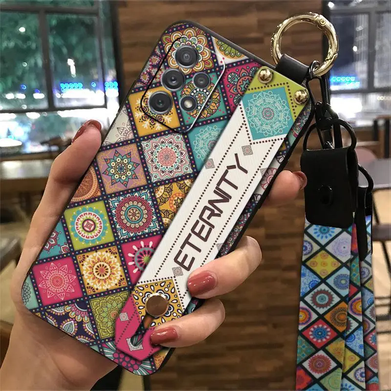 Chinese Style Protective Mobile Phone Case with Wrist Strap