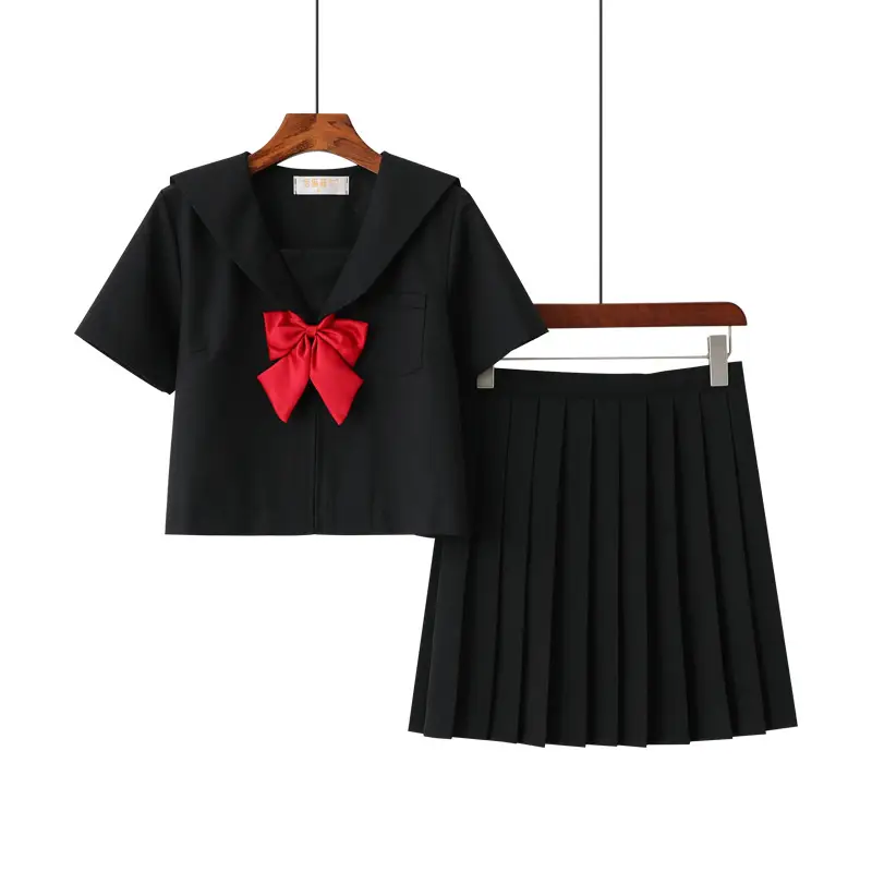 Japanese Sailor Shirt White Long Sleeve Sail Suit - Image 11