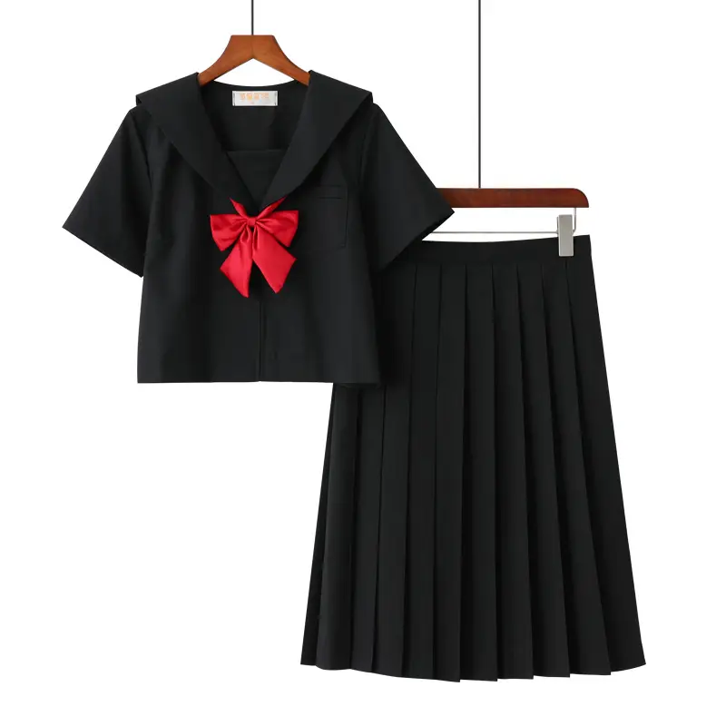 Japanese Sailor Shirt White Long Sleeve Sail Suit - Image 13