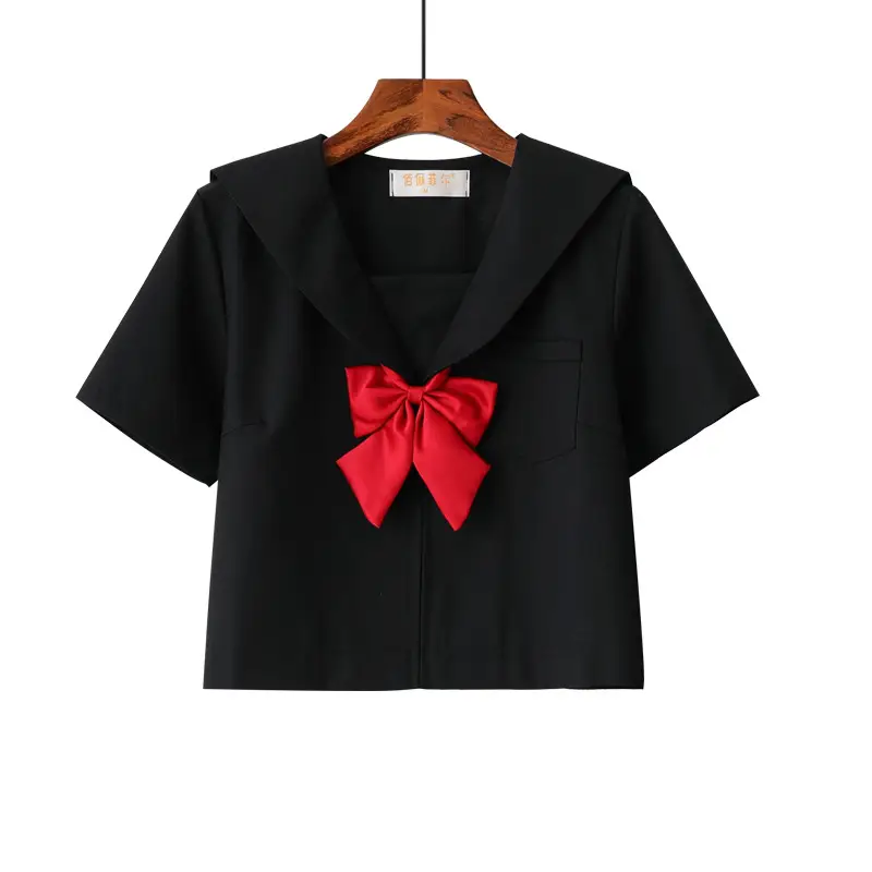 Japanese Sailor Shirt White Long Sleeve Sail Suit - Image 14
