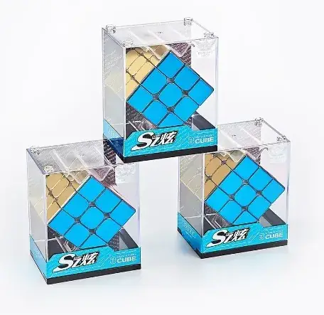 Magnetic 3-Order Rubik's Cubes 6-Color Gold - Image 2