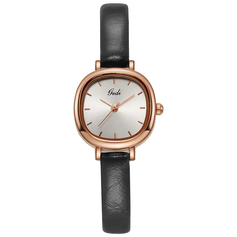 Goldie Women's Quartz Watch with Brown Leather Belt - Image 8