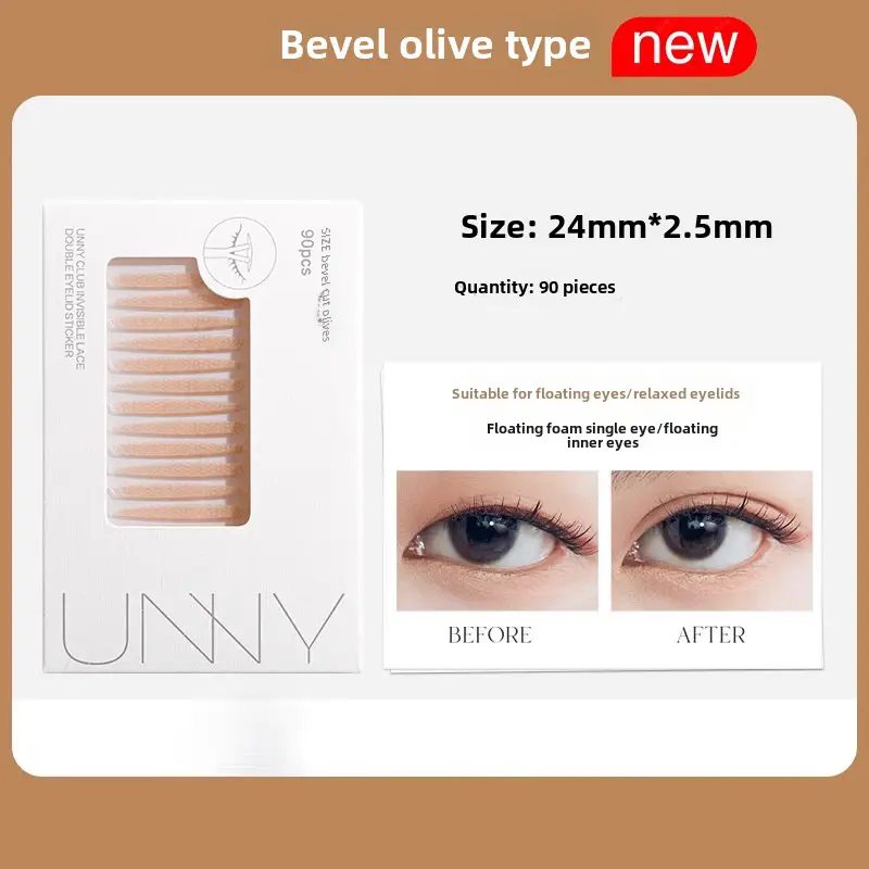 Double Eyelid Stickers Invisible Natural Swollen Effect