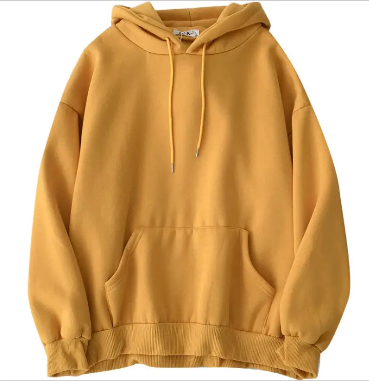 Women Velvet Hoodie Purple Spring Autumn Wear