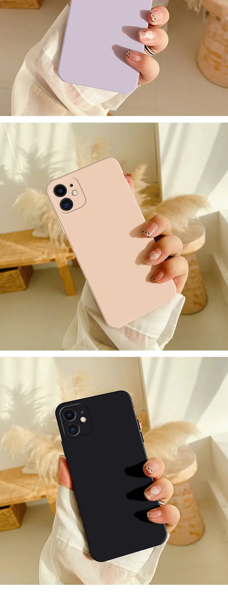 Apple iPhone 13/14 Pro Max TPU Soft Case Rose Gold — feature 16