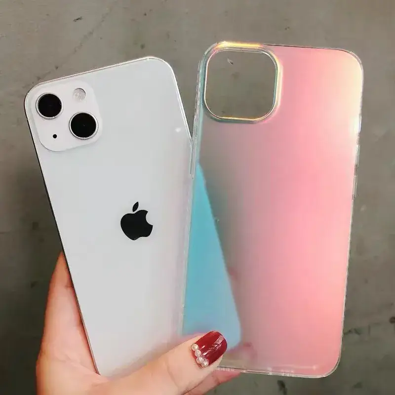 Gradient Laser iPhone 15 Pro Case Anti Fall 16" - Image 3