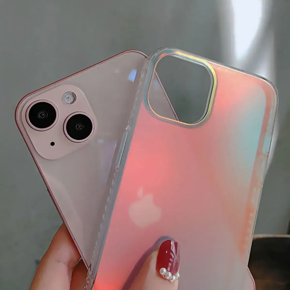 Gradient Laser iPhone 15 Pro Case Anti Fall 16" - Image 4