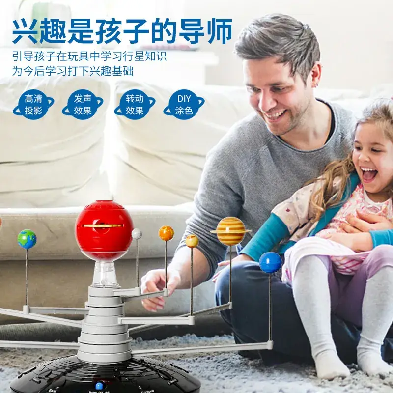 Solar System 3D Electric Toy for Kids Science Learning - Image 8