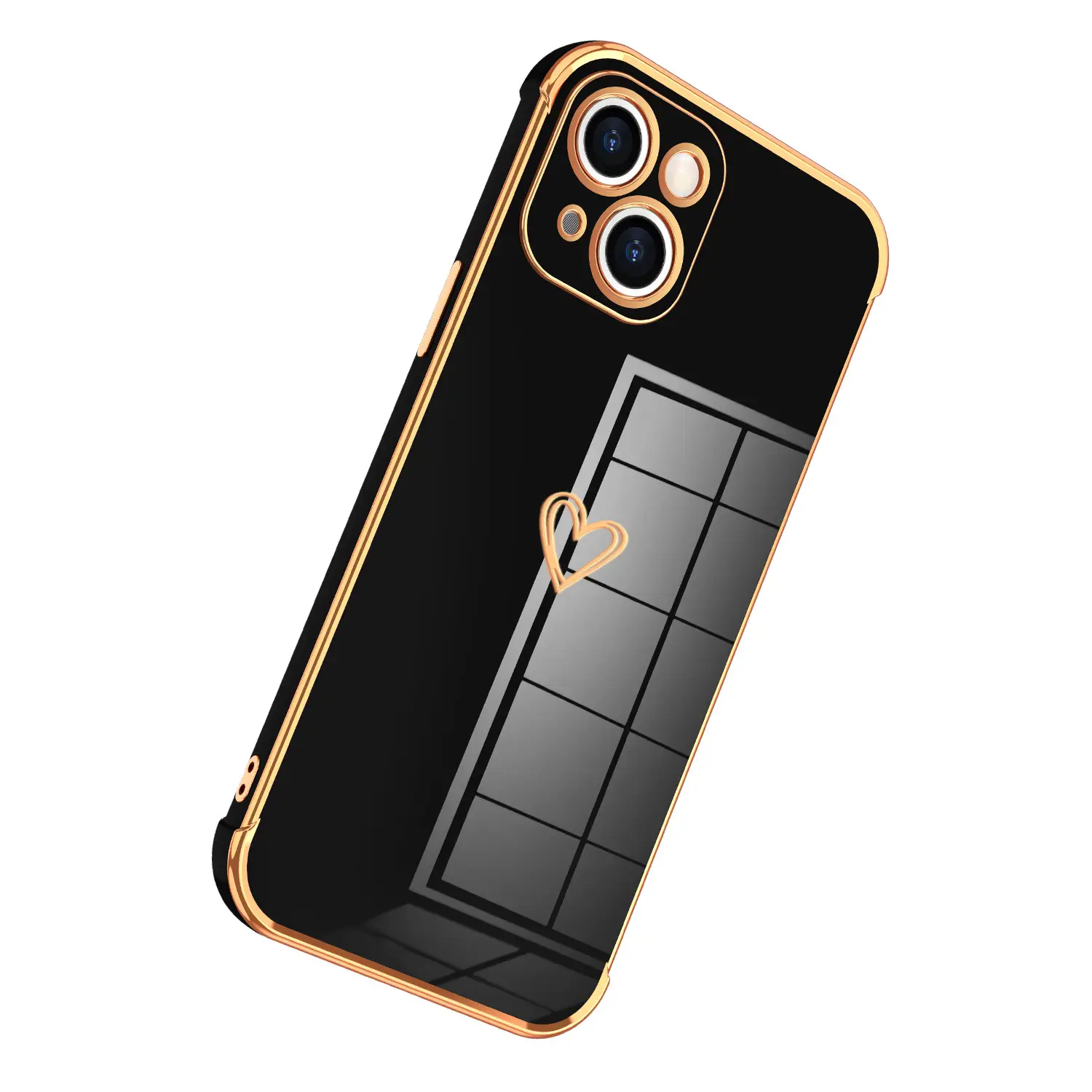 Apple 16Promax Mobile Cover with 6D Gold Plating