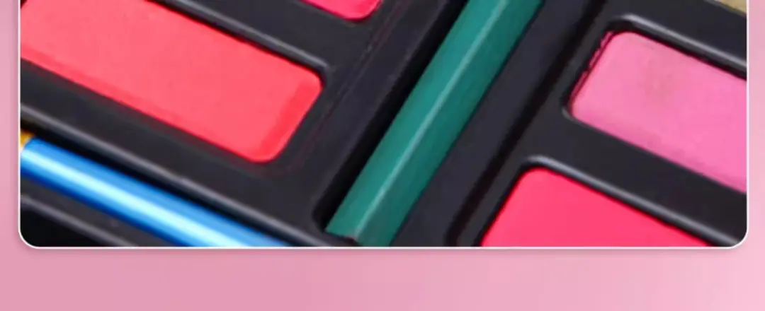Margrit solid watercolor cross-border wholesale pigment painting gouache entry full set of portable powder cake hand-painted painting — feature 11