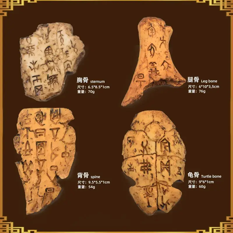 Stall Boxed Oracle Bone Inscritations Educational Toy