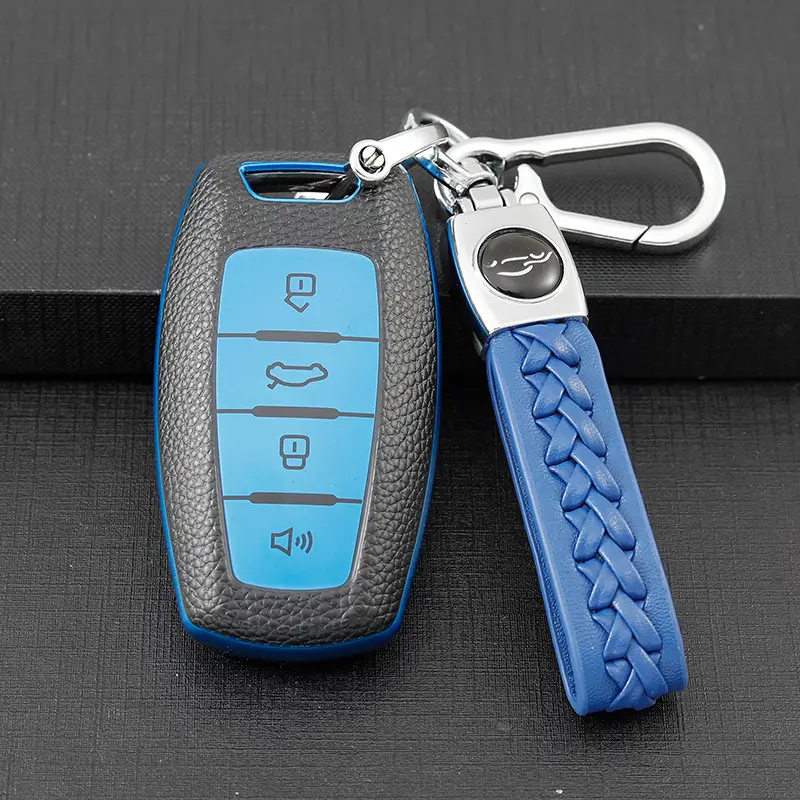 Great Wall Haval H6 Key Cover Blue Black High End - Image 10